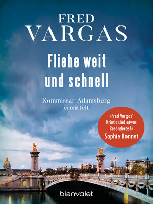 cover image of Fliehe weit und schnell -